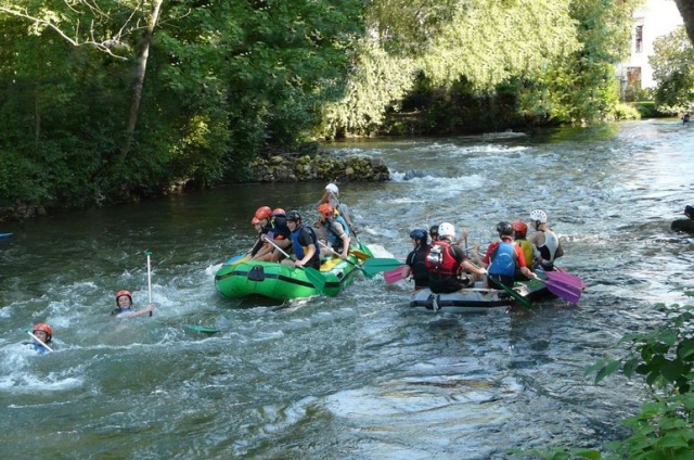 Rafting sur la vieille Somme
